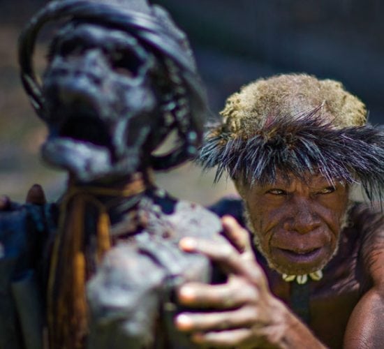 Baliem Valley Tour visiting Mummy