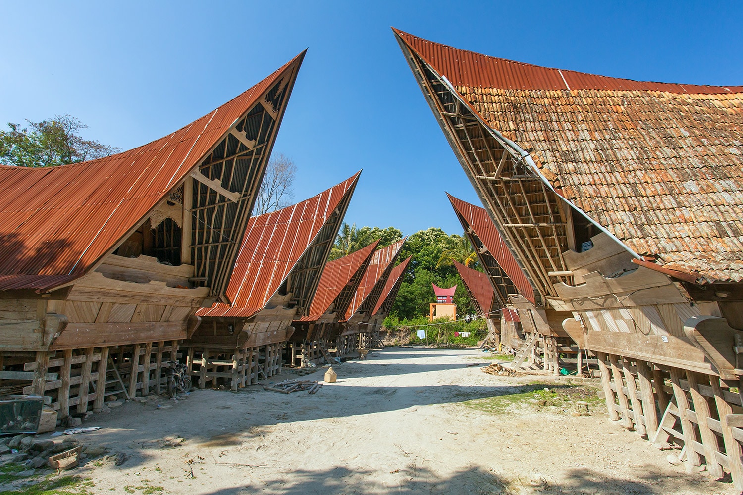 Traditional Batak Village